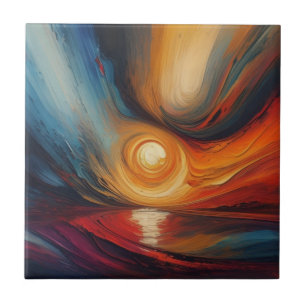 Desert Sun Ceramic Tile