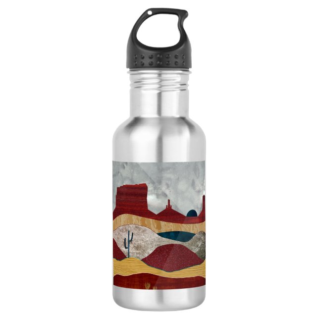 Desert Sunrise 532 Ml Water Bottle (Front)
