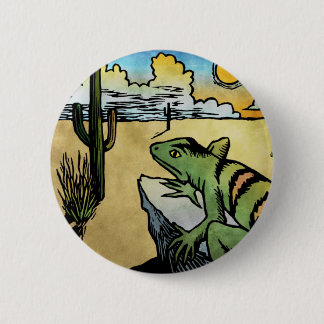 Desert Sunrise 6 Cm Round Badge