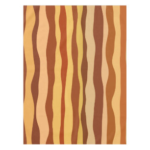 Desert Sunrise Gold Burnt Orange Sienna Tablecloth