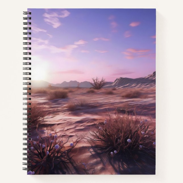Desert Sunrise Notebook (Front)