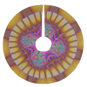 Desert Sunset Bomb Brushed Polyester Tree Skirt