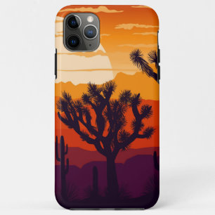 Desert sunset landscape (all phones) iPhone 11 pro max case