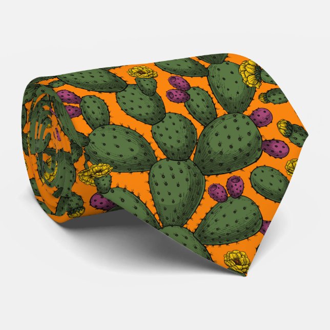 Desert sunset neck tie (Rolled)