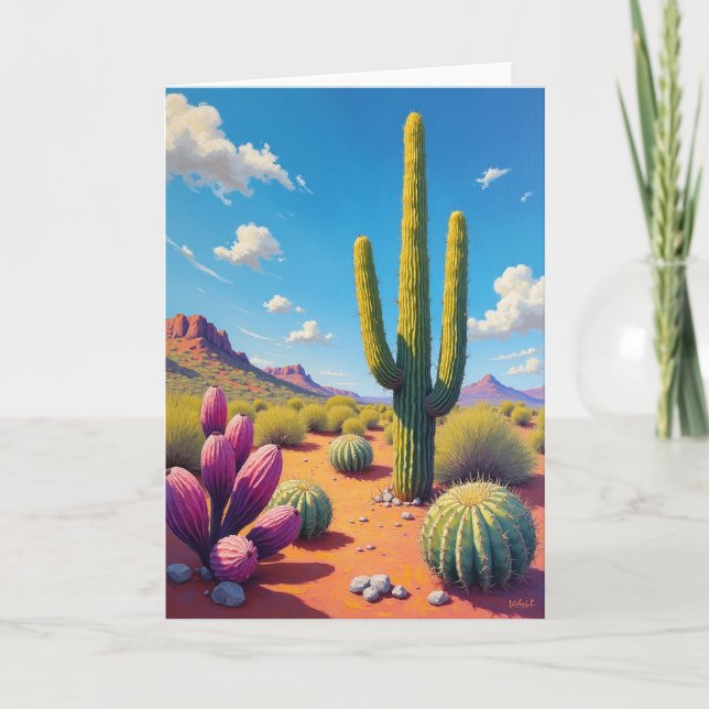 Desert Sweet Birthday Card (Front)