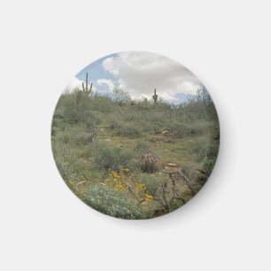 Desert Symphony Desert Refrigerator Magnet