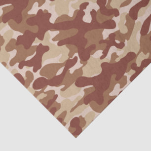 Desert Tan Camouflage Tissue Paper