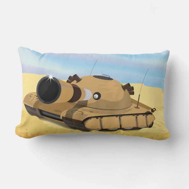 Desert Tank Lumbar Cushion (Front)