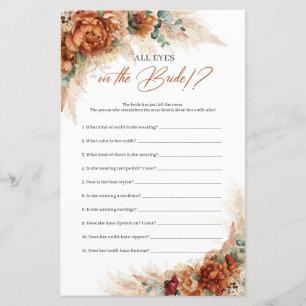 Desert terracotta burgundy All eyes on the bride