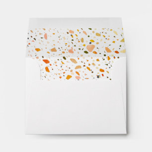 Desert Terrazzo Wedding R.S.V.P. Envelope