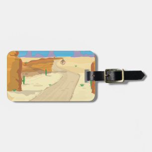Desert Trap! Luggage Tag