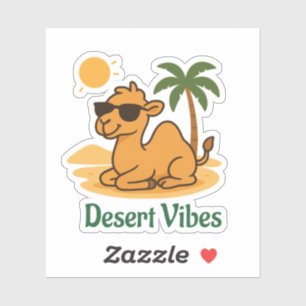 Desert Vibes – Cute Camel with Sunglasses