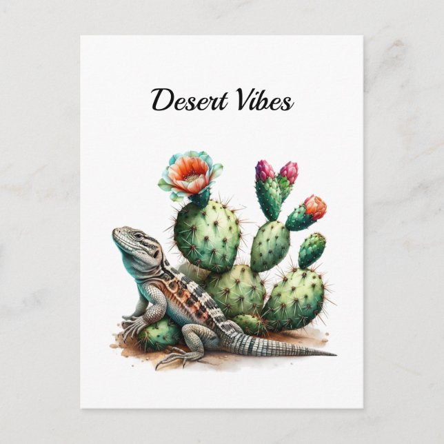 Desert Vibes Postcard (Front)