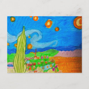 Desert Village Postcard