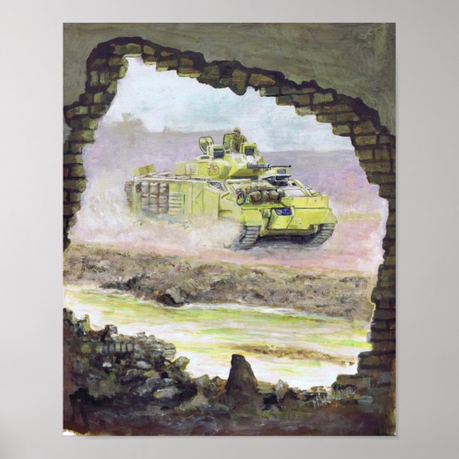 Desert Warrior Iraq Poster (Front)