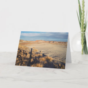 Desert Wave: Petrified Forest National Park Photo Card