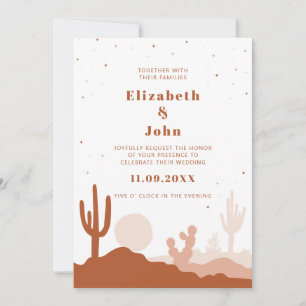 DESERT Wedding Invitation