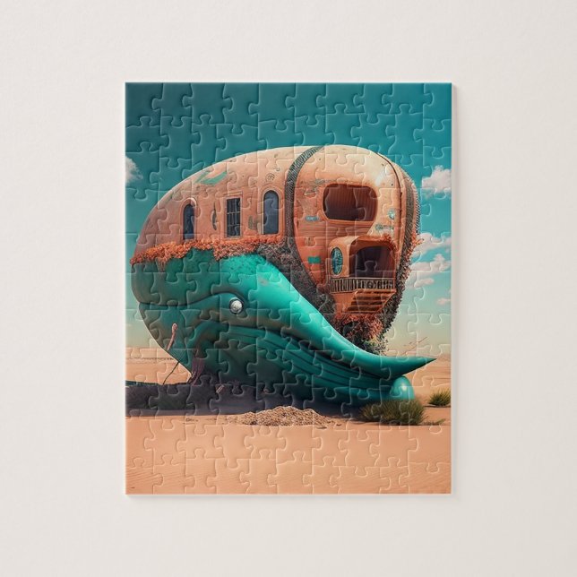 Desert whale house jigsaw puzzle (Vertical)