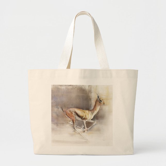 Desert Wind Large Tote Bag (Front)
