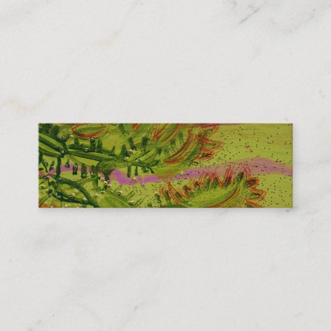 "Desert Wind" Mini Business Card (Front)