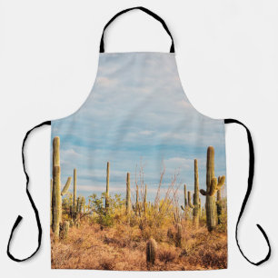 Desert with Saguaro cacti Apron