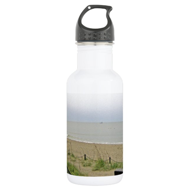Deserted Beach Area 532 Ml Water Bottle (Front)