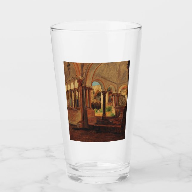 Deserted monastery yard glass (Front)