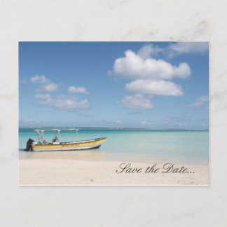 Deserted Paradise - Save the Date Post card
