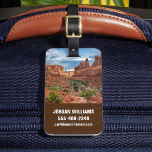 Deserts Arches National Park, Utah Luggage Tag