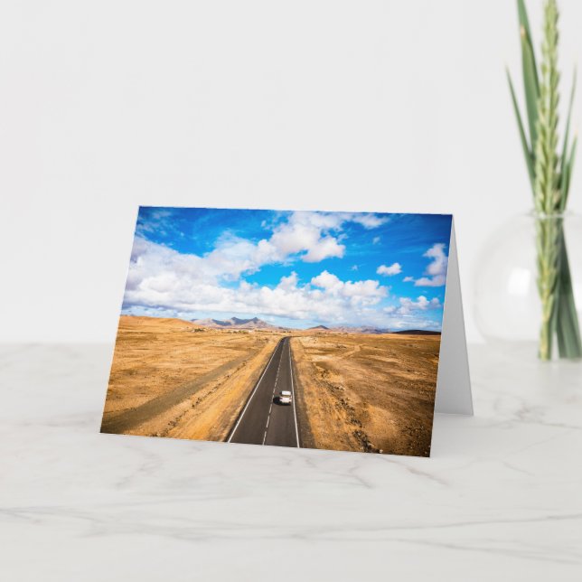 Deserts | Canary Islands, Spain Card (Front)