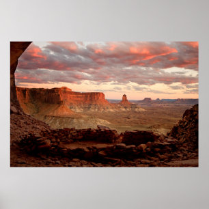 Deserts Canyonlands National Park Utah Poster