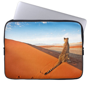 Deserts Cheetah Savannah Desert Laptop Sleeve
