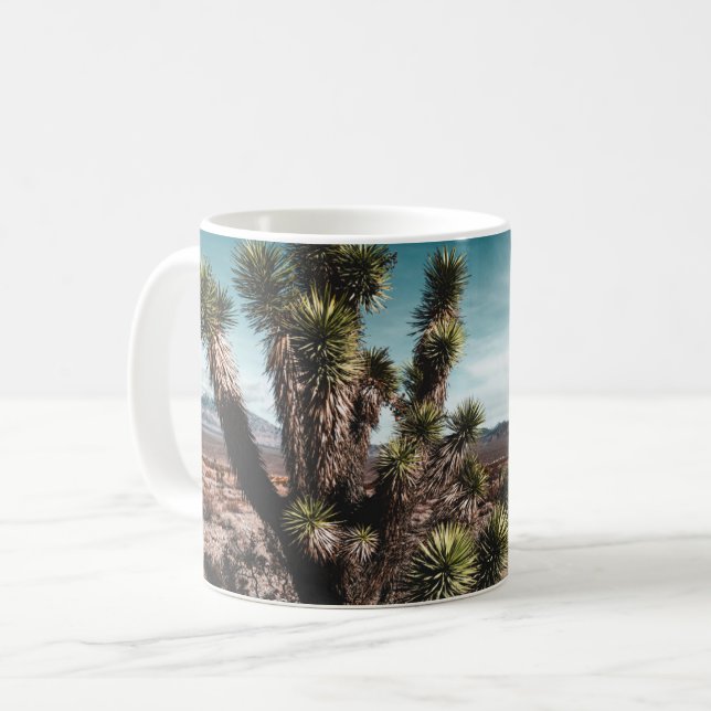Deserts | Cholla Cactus Coffee Mug (Front Left)