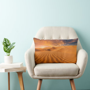 Deserts   Desert in the United Arab Emirates Lumbar Cushion
