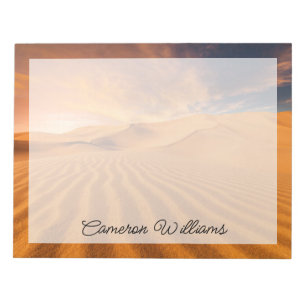 Deserts Desert in the United Arab Emirates Notepad