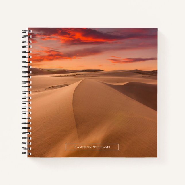 Deserts | Desert United Arab Emirates Notebook (Front)