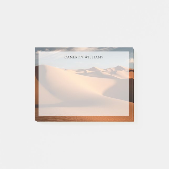 Deserts | Erg Chebbi Dunes Morocco Post-it Notes (Front)