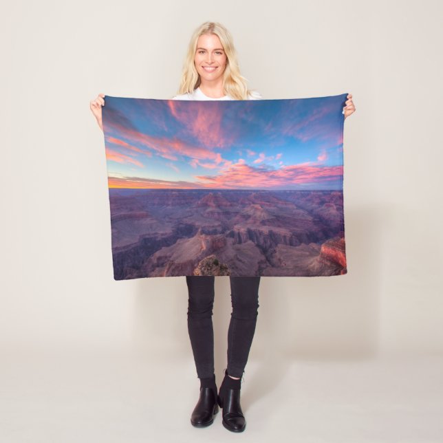Deserts | Hopi Point Grand Canyon Arizona Fleece Blanket (In Situ)