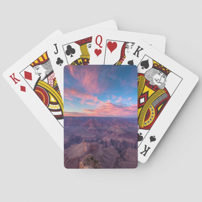Deserts | Hopi Point Grand Canyon Arizona Playing Cards (Back)