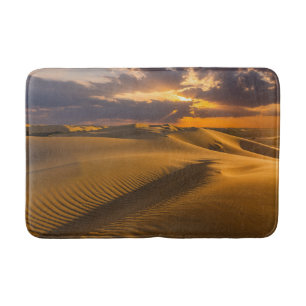 Deserts   Landscape of Sand Dunes Bath Mat