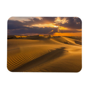 Deserts   Landscape of Sand Dunes Magnet