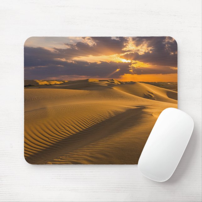 Deserts | Landscape of Sand Dunes Mouse Pad (With Mouse)