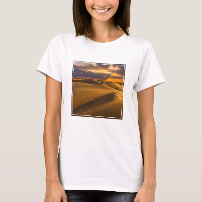 Deserts | Landscape of Sand Dunes T-Shirt (Front)