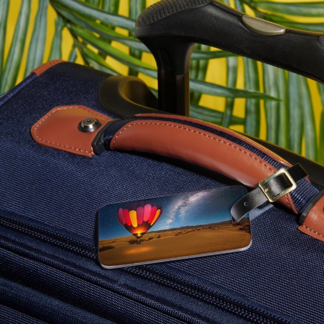 Deserts | Mesquite Dunes Death Valley Luggage Tag (Front Insitu 3)
