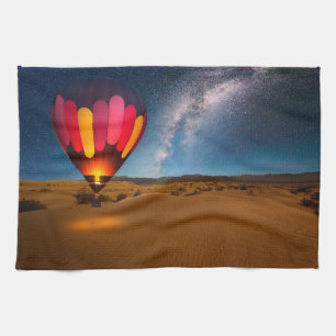 Deserts Mesquite Dunes Death Valley Tea Towel