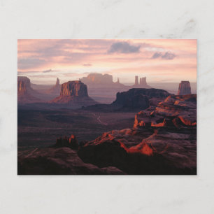 Deserts   Monument Valley Utah-Ariziona Postcard