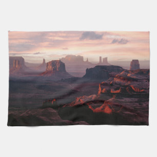 Deserts Monument Valley Utah-Ariziona Tea Towel