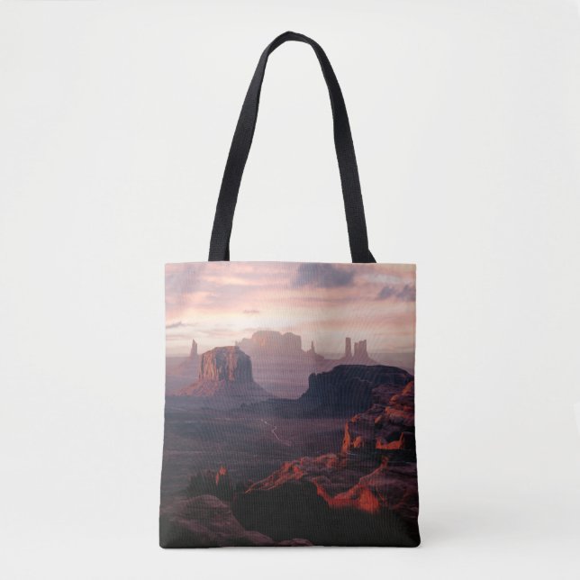Deserts | Monument Valley Utah-Ariziona Tote Bag (Front)