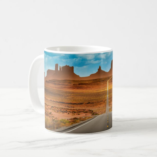 Deserts | Monument Valley, Utah Coffee Mug (Front Left)