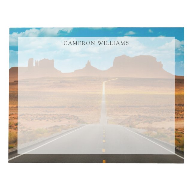 Deserts | Monument Valley, Utah Notepad (Front)
